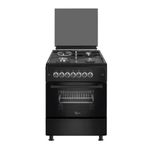 Roch RECK-632-BL 3 Gas 1 Electric Cooker, Black 60cm”60cm